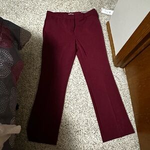Maurices Deep Red Trousers